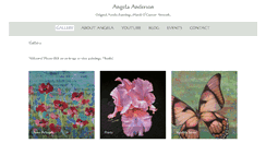 Desktop Screenshot of angelaandersonfineart.com